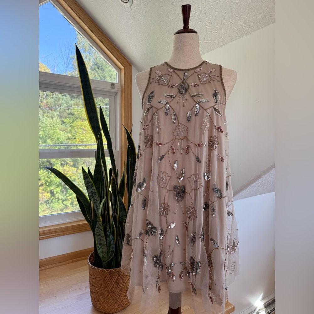 Altar’d State : Sequin Beaded Formal Dress